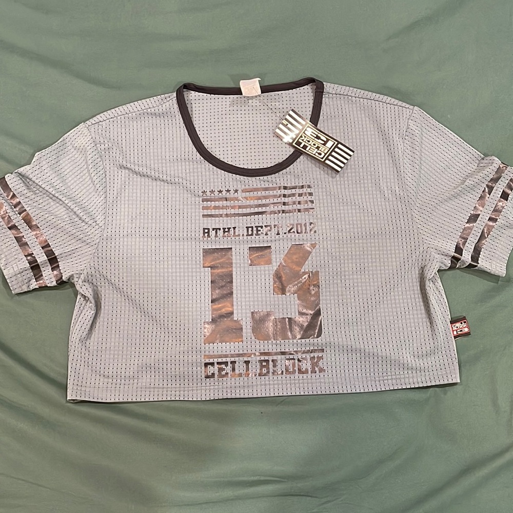 Cell block 13 crop top